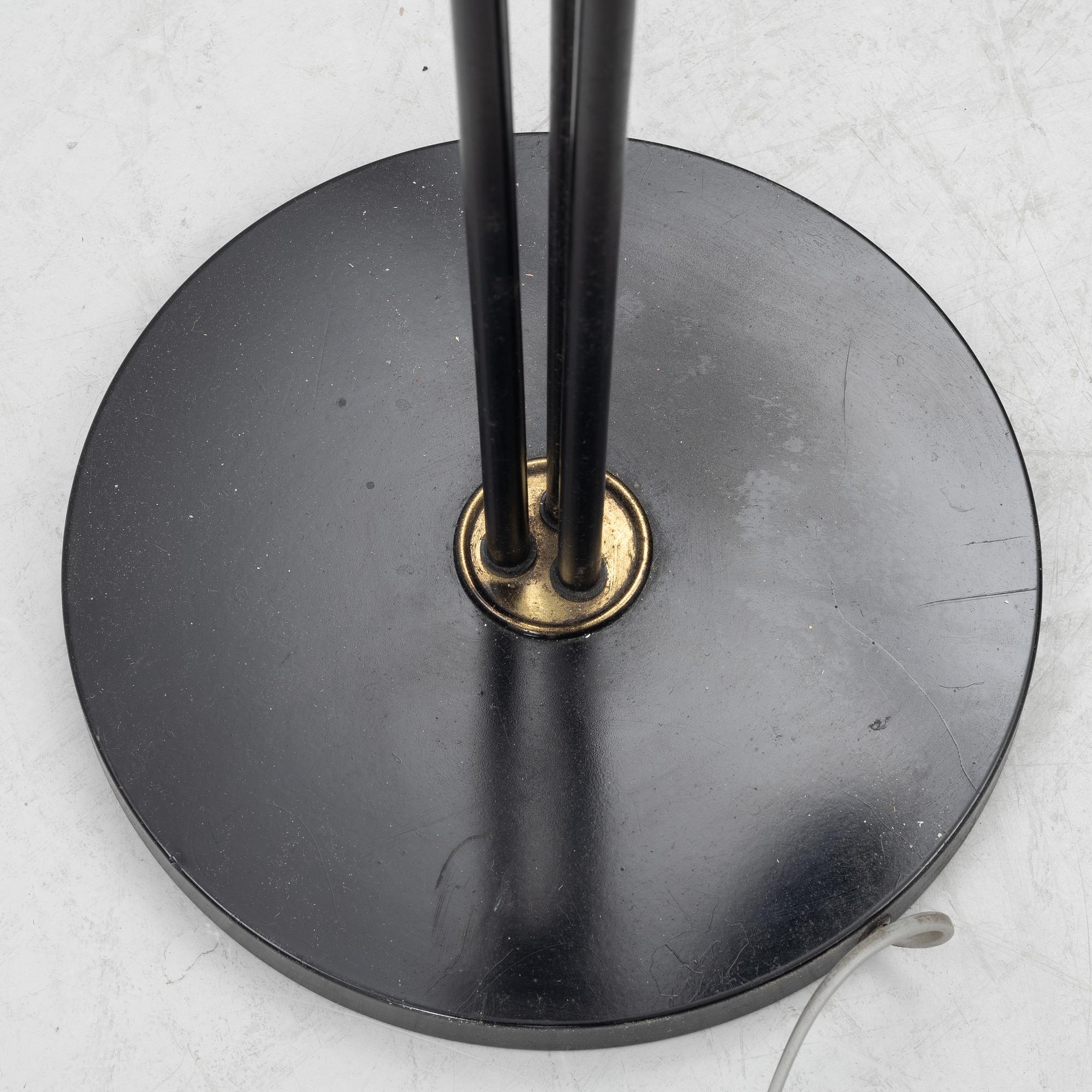 Floor lamp, mid-20th century.