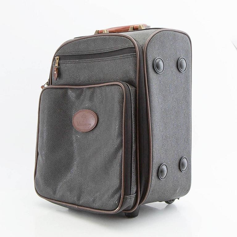 Mulberry, vintage suitcase.