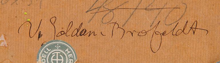 Venny Soldan-Brofeldt, Cloudberries on a plate.