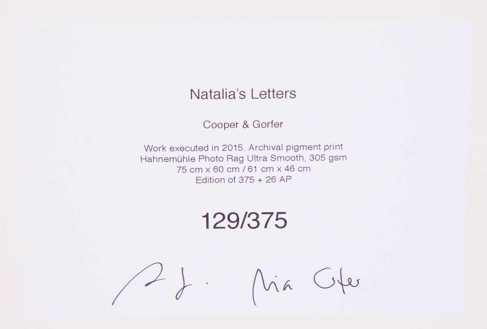Cooper & Gorfer, "Natalia's Letters".