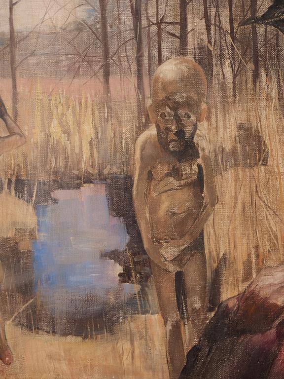 Jerzy Duda-Gracz, oil on canvas. Signed Duda Gracz 2454199.