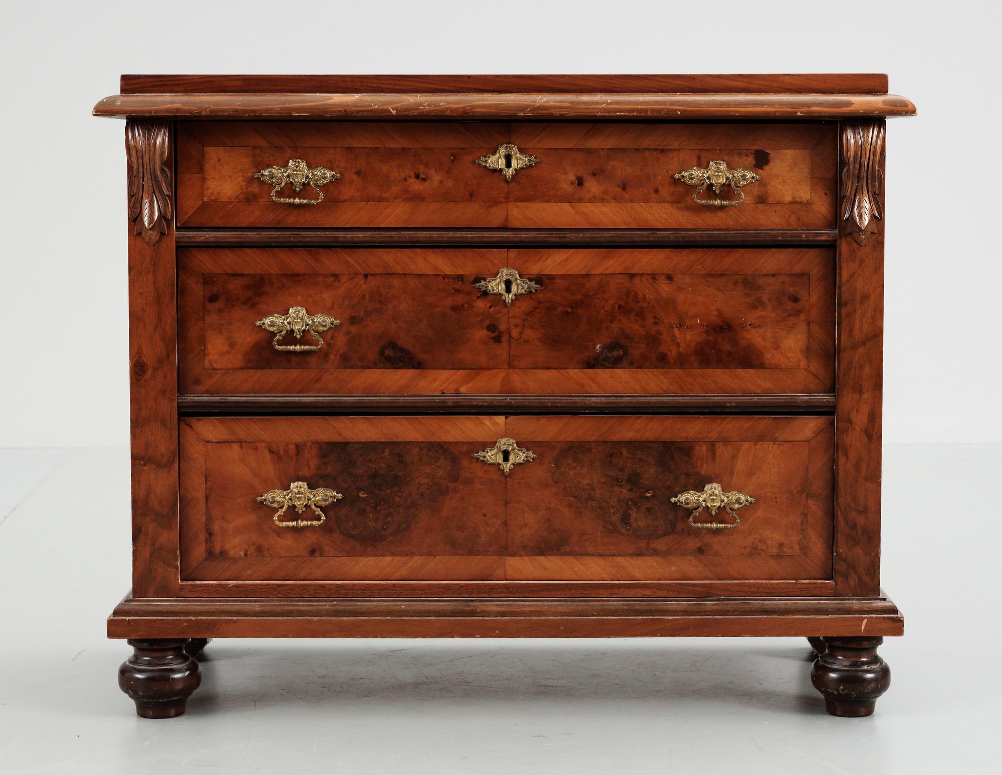 BYRÅ, barockstil, 1800-tal.