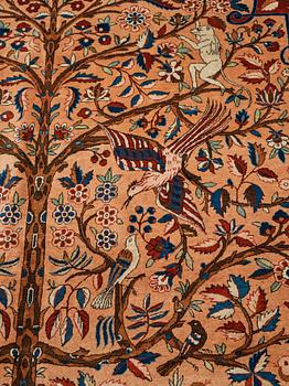 Matta, semiantik Keshan, s.k. Dabir, ca 383,5-387,5 x 269,5-275 cm.