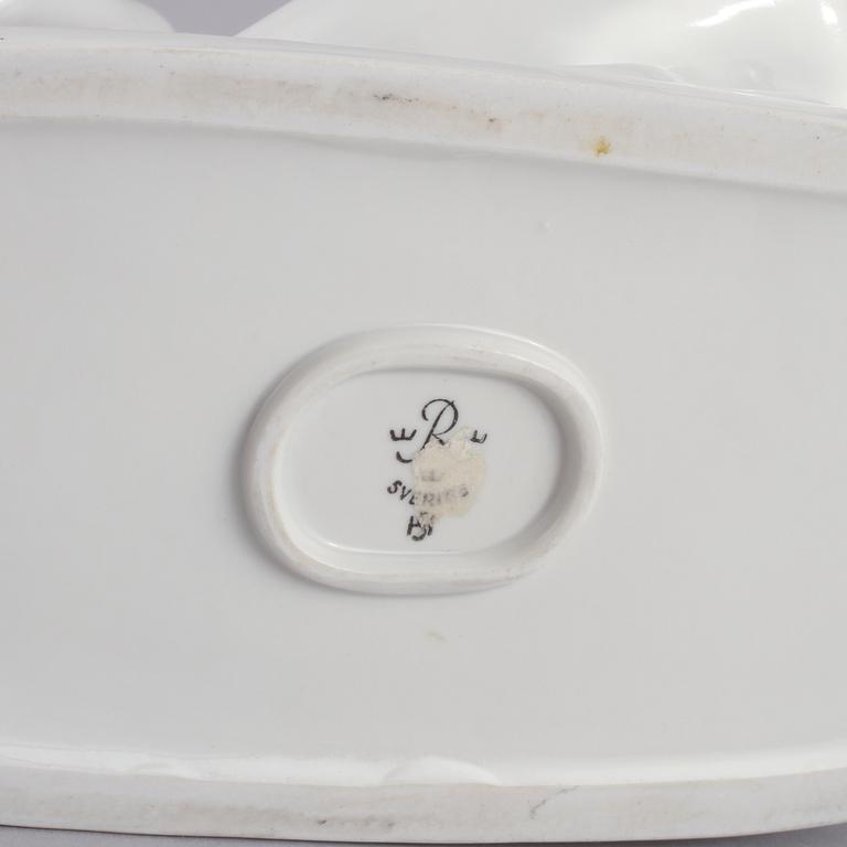 FIGURIN, porslin,Harald Salomon, monogramsignerad. Rörstrand.