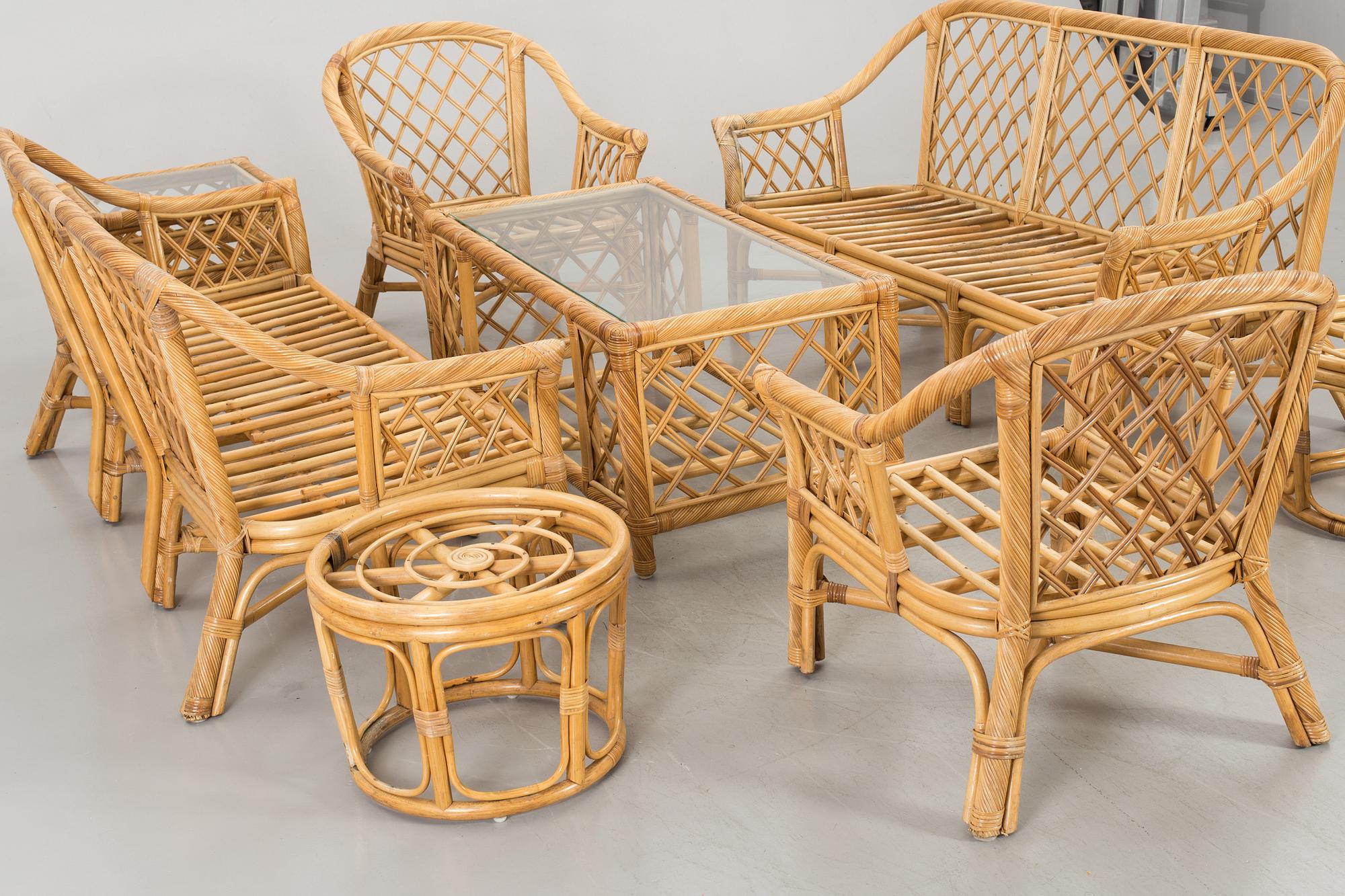 TRÄDGÅRDSMÖBLER, 8 delar, 1990-talets slut.