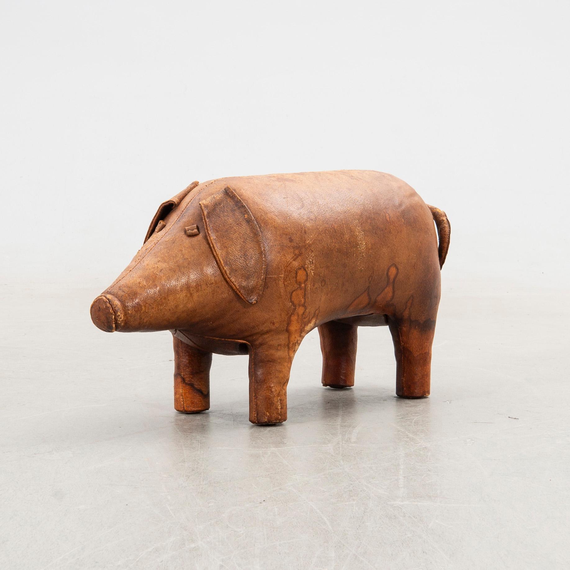 Dimitri Omersa & Co, footstool, second half of the 20th century. Offered by the firm Svenskt Tenn.