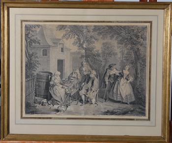 KOPPARSTICK. 1700/1800-tal.