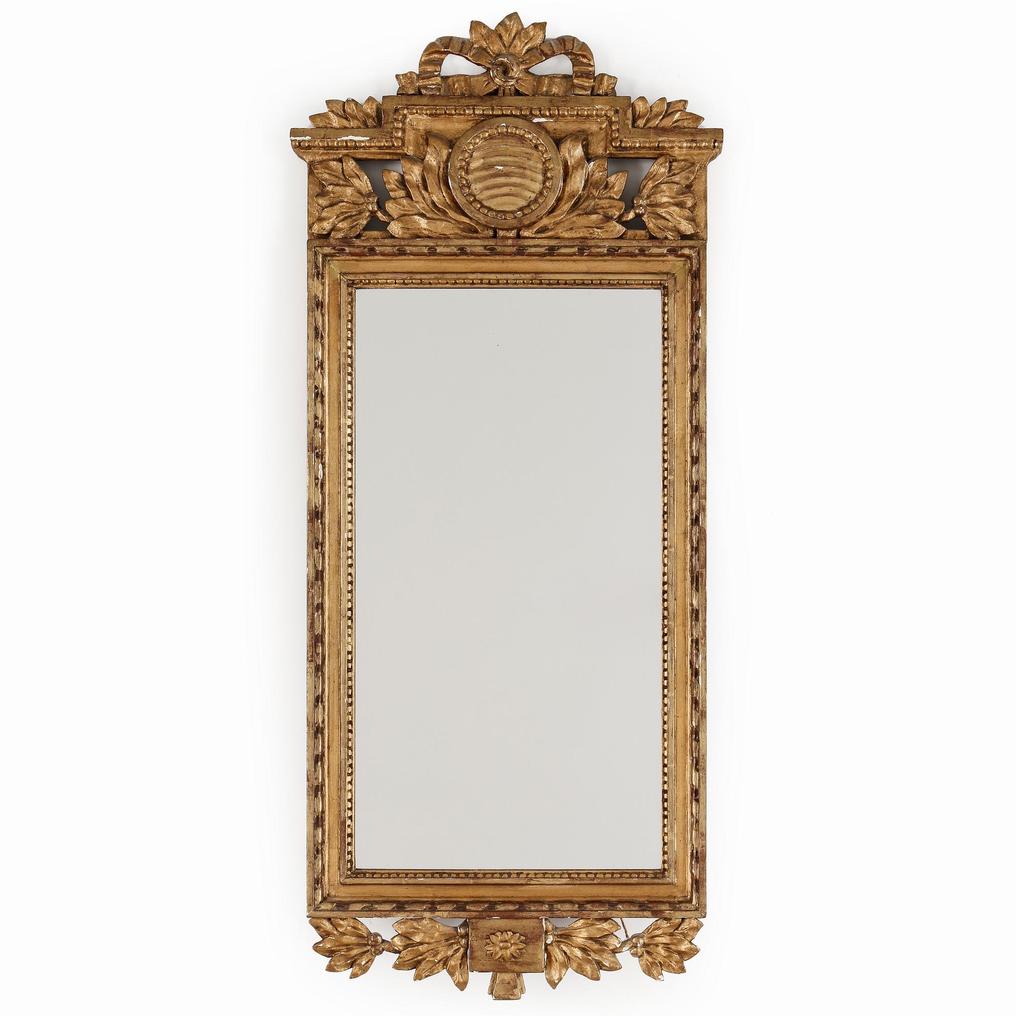 SPEGEL, gustaviansk, 1700-talets slut.