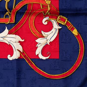 Hermès, scarf, "L'Instruction du Roy en l'exercice de Monter à Cheval".