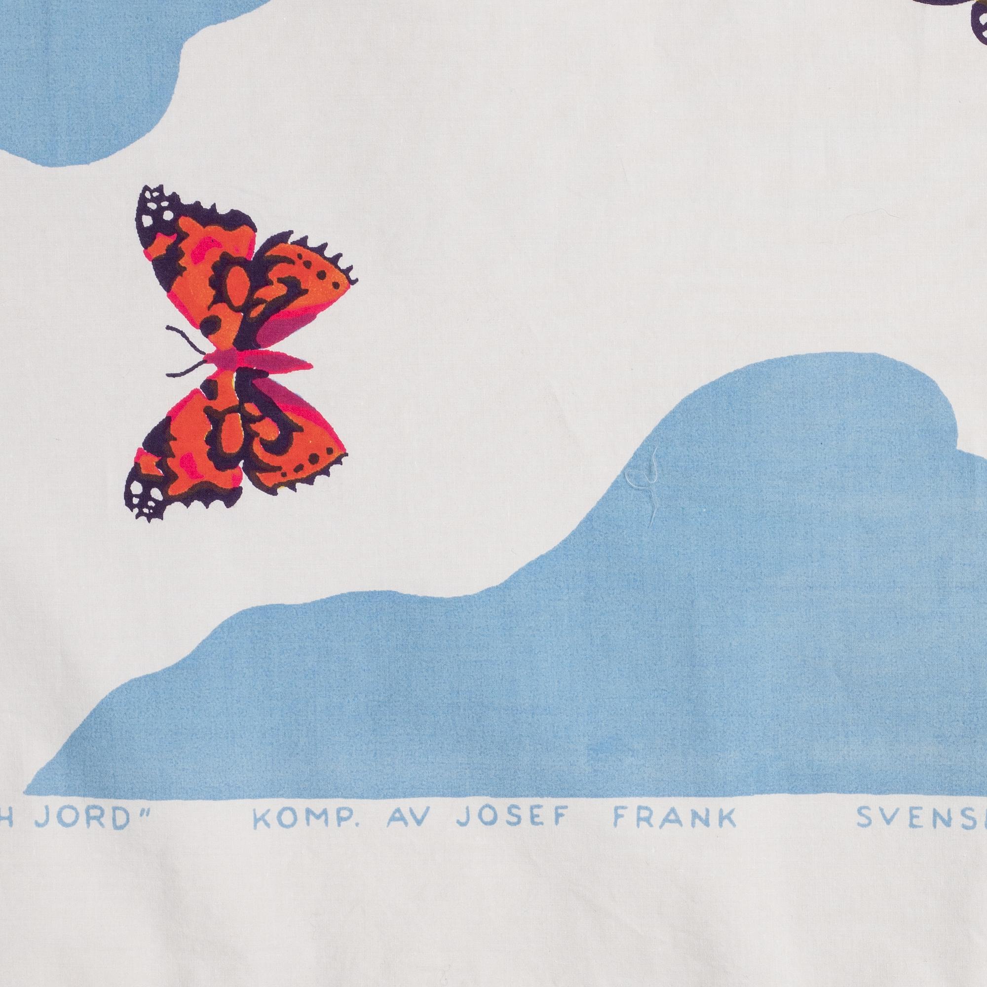 Josef Frank, tyg, "Himmel och Jord", Svenskt Tenn.