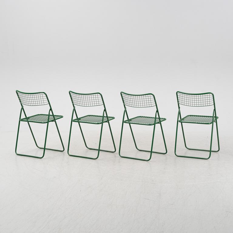 Niels Gammelgaard, a set of four 'Rappend/Ted Net' chairs for IKEA.