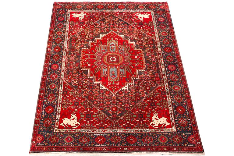 A Bidjar carpet, Old, c. 205 x 130 cm.