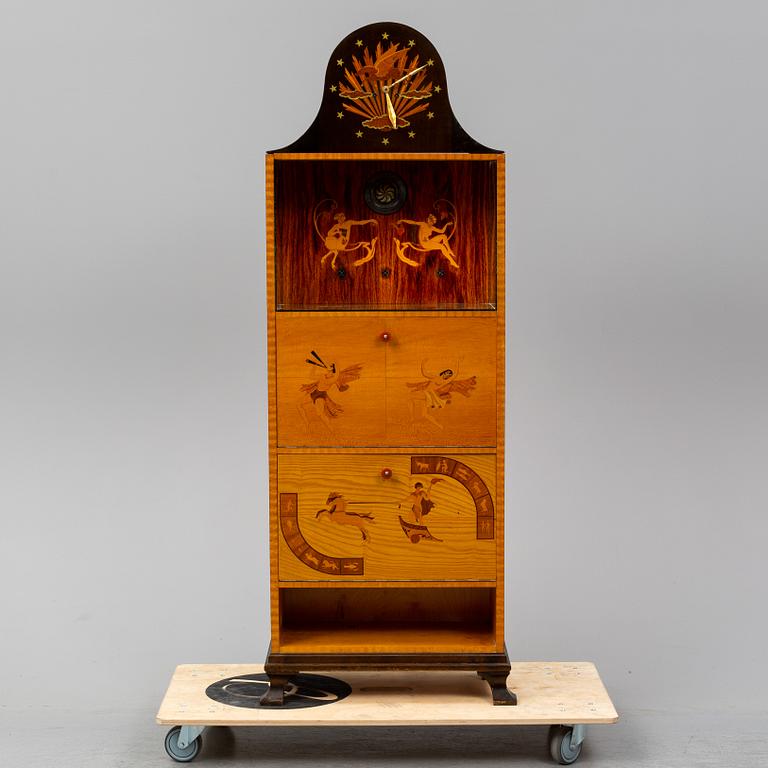 A 1930's Art Déco bar cabinet.