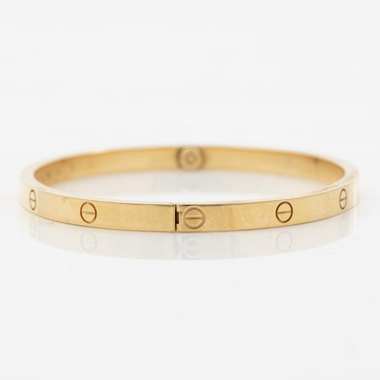 Cartier, bracelet, "Love" small, 18K gold.