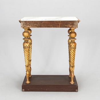 A late Gustavian console table, attributed to Jonas Frisk (Stockholm 1805-24).