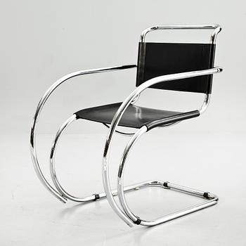 KARMSTOL, "MR 20", Ludwig Mies van der Rohe, efter, tillverkad omkring 1990.