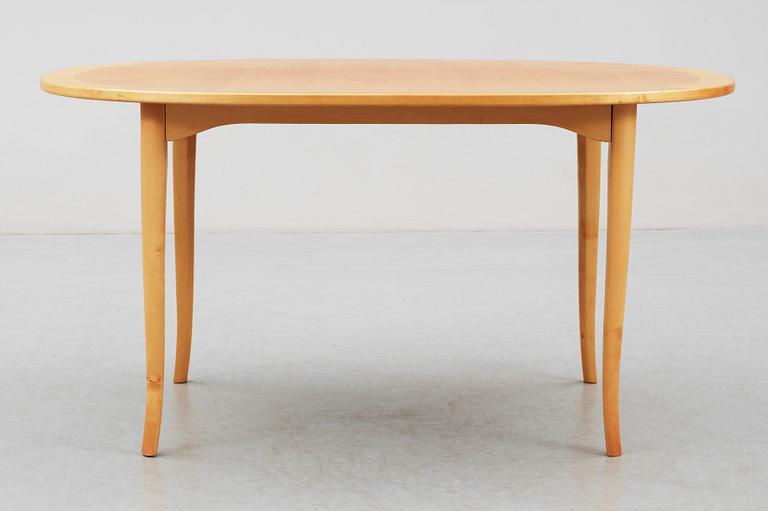 SOFFA samt BORD, "Gustavianus" resp "Ovalen", Carl Malmsten.