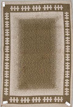 MATTA, dubbelvävd, 1950/60-tal. Ca 236 X 159 cm.