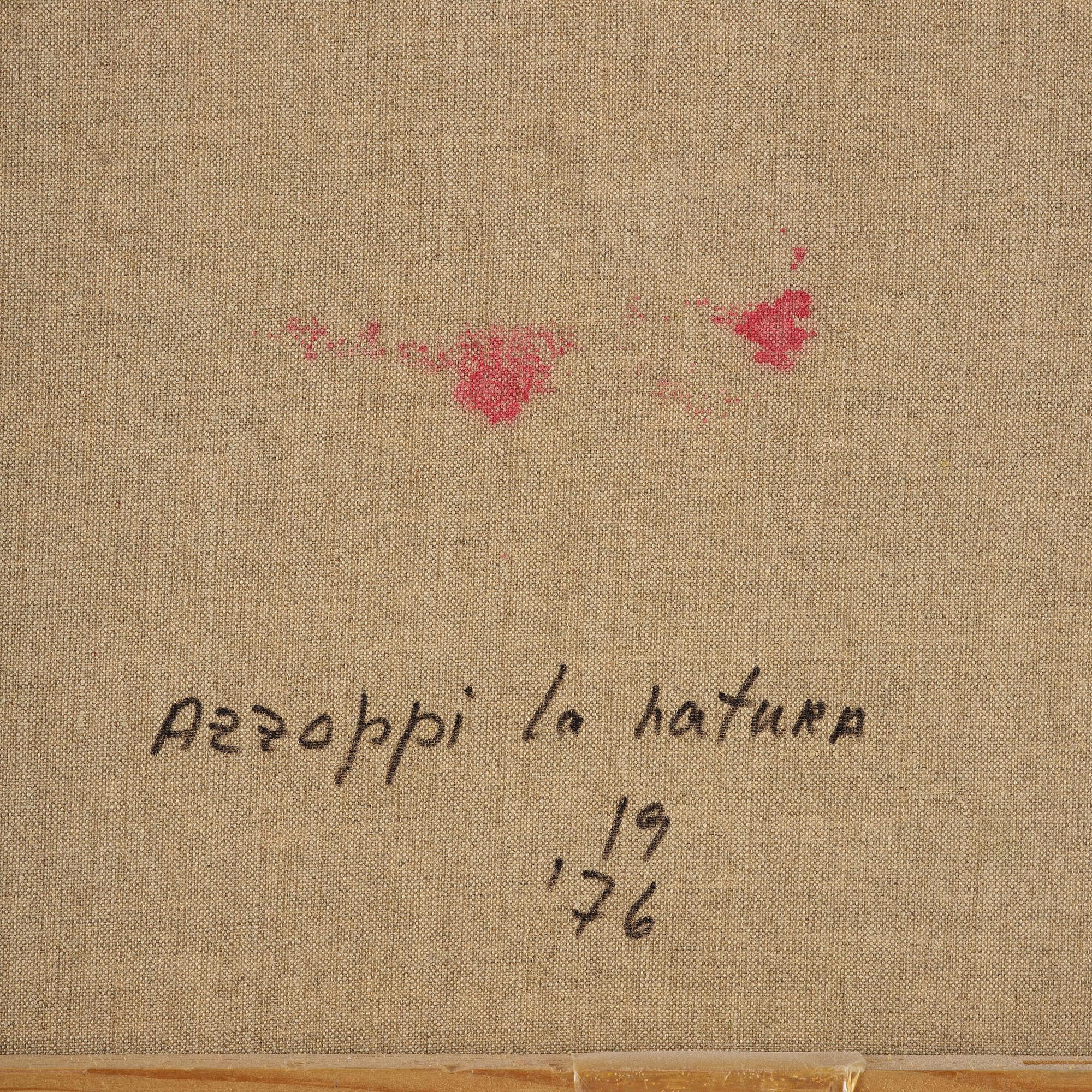 Roberto Matta, "Azzoppi la natura".