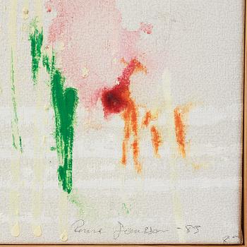 RUNE JANSSON, oil on canvas, signed and dated -83.