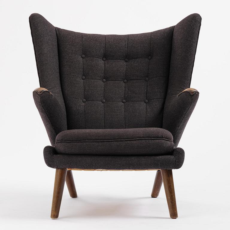 Hans J. Wegner, fåtölj, "Bamse", AP-stolen, Danmark, 1950-60-tal.