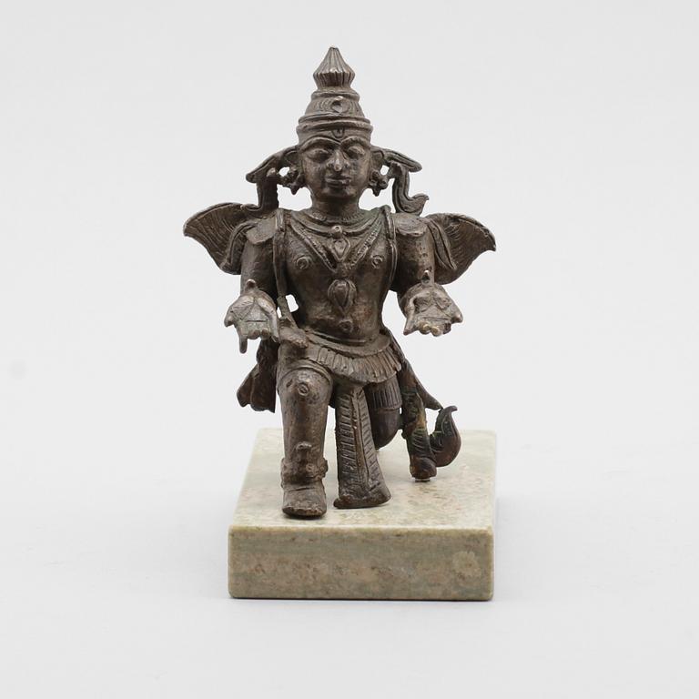 FIGUR, brons, troligen Indien, 1900-tal.