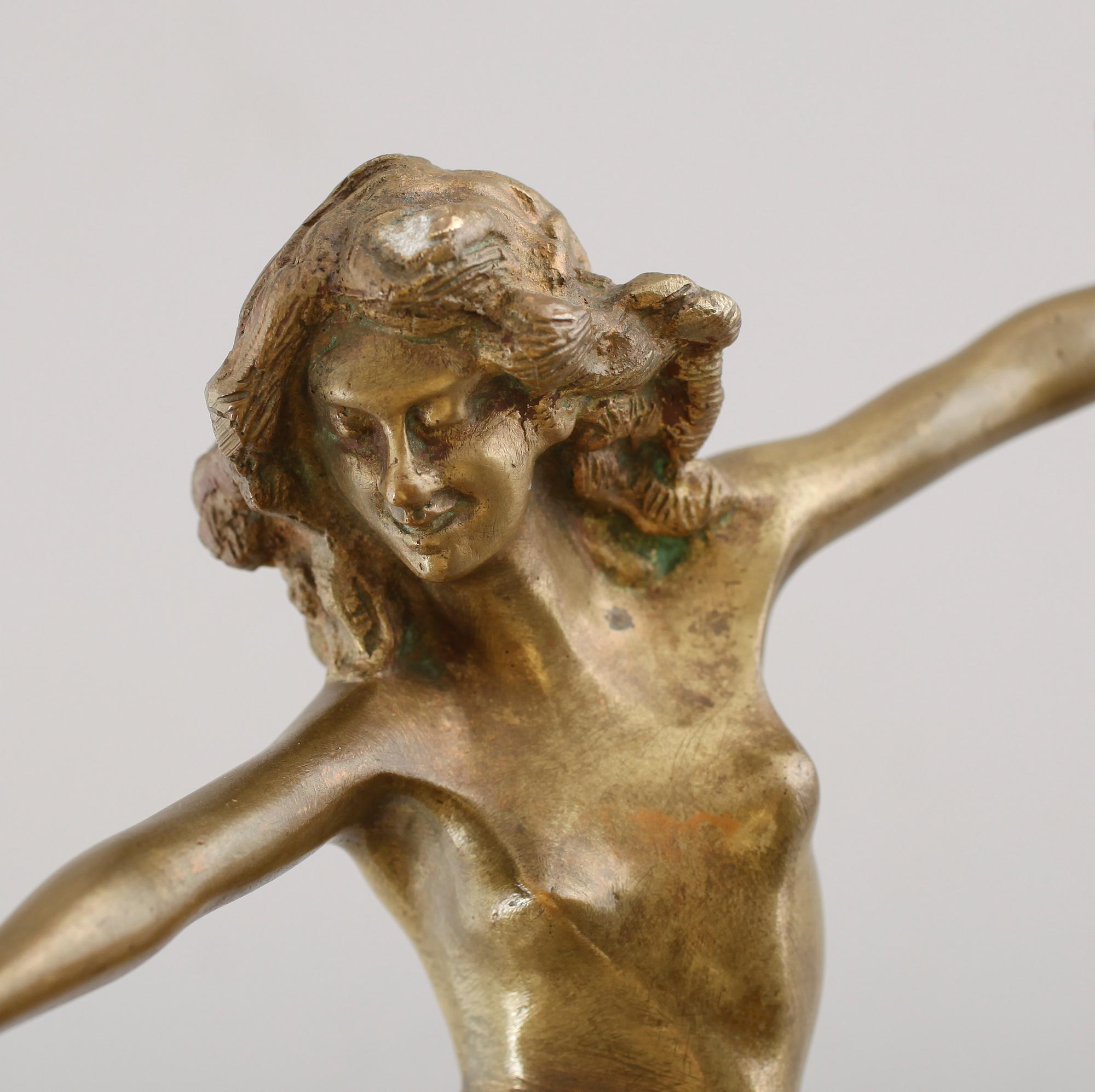 SKULPTUR, brons, 1900-tal.