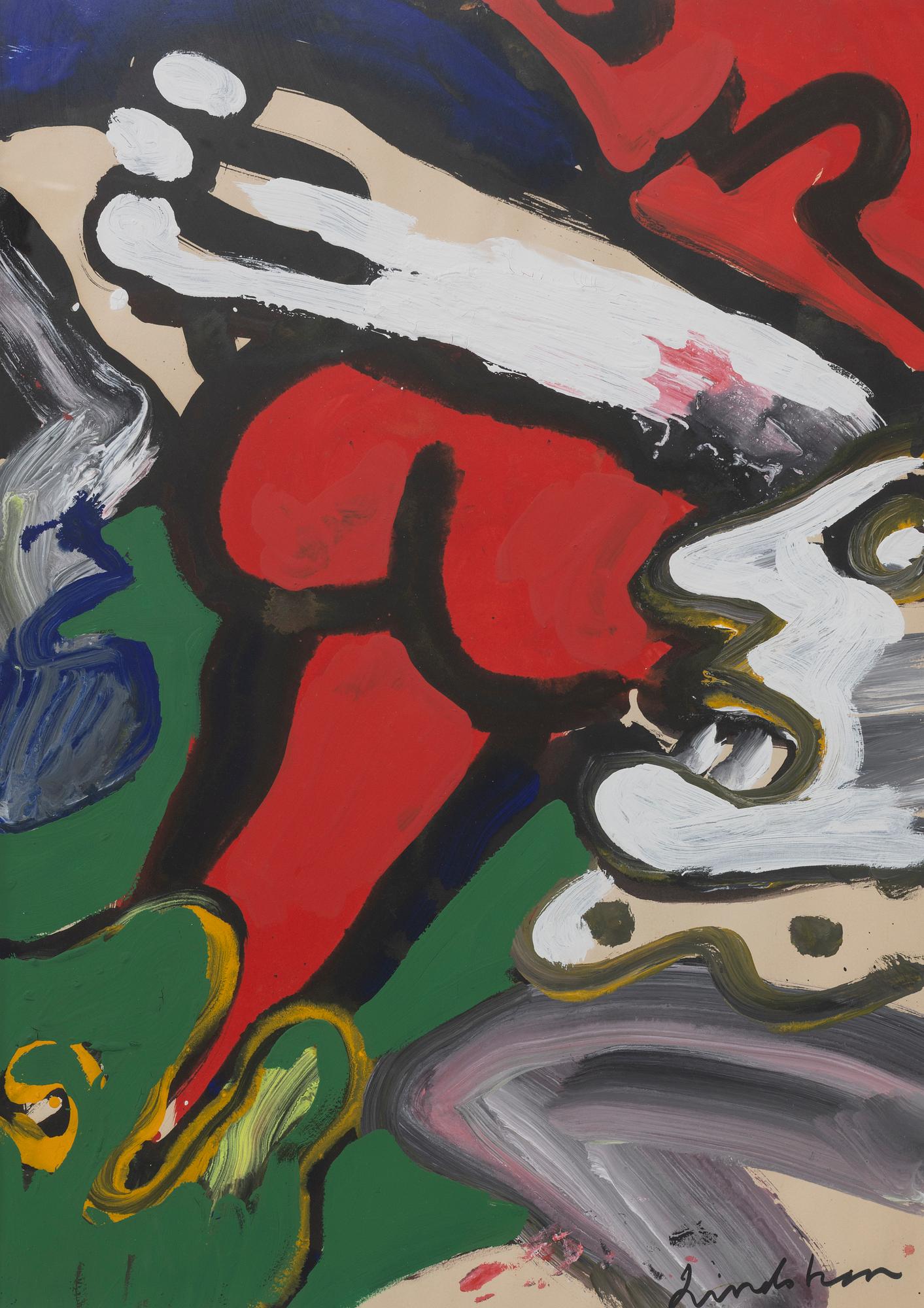 Bengt Lindström, Figurative composition.