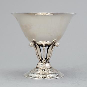 A Danish 20th century silver bowl 17A, mark of Johan Rohde, Georg Jensen 1915-1927.