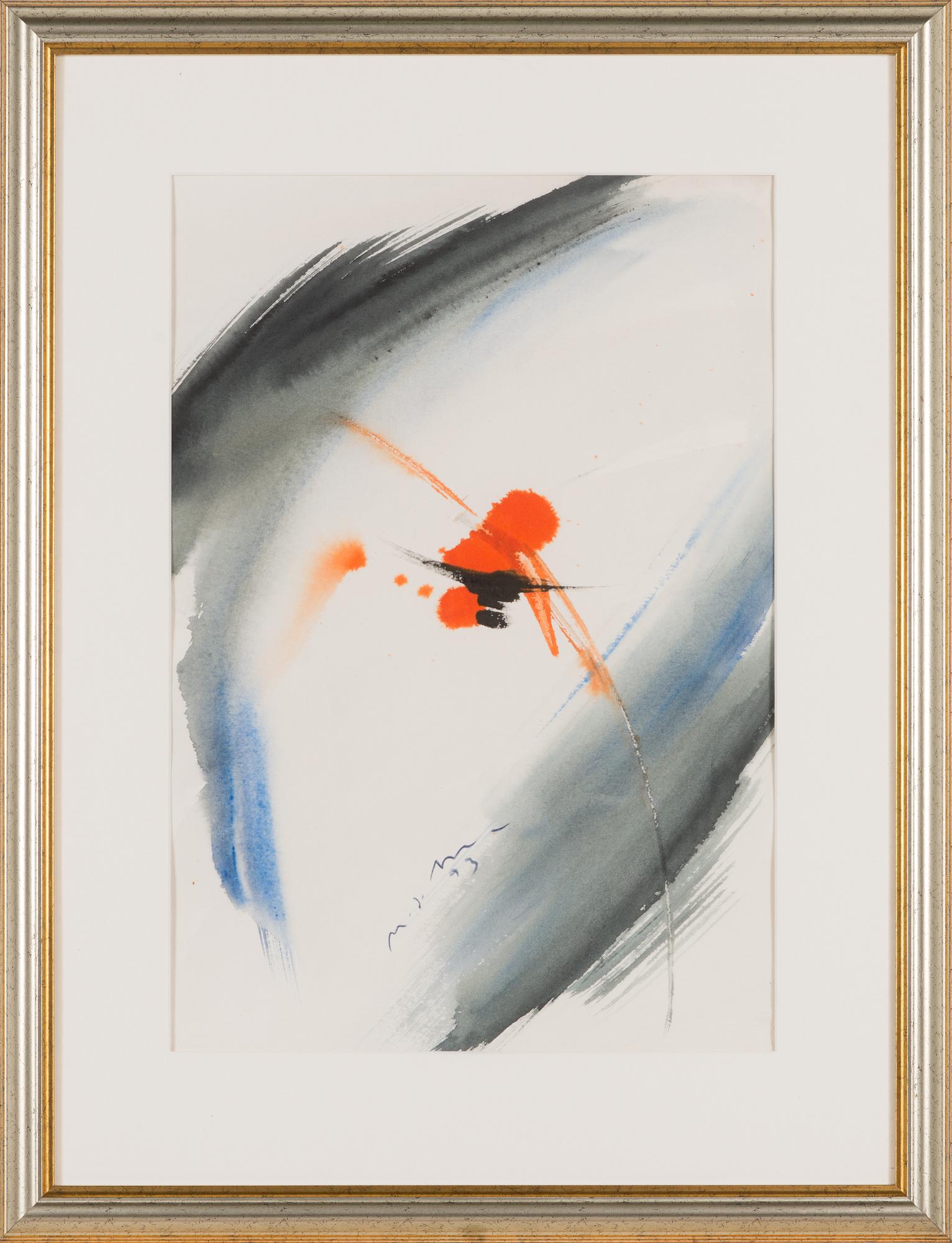 Nandor Mikola, watercolour, signed and dated -93.