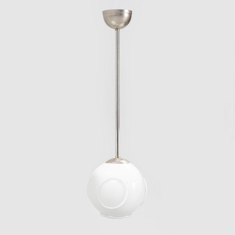 Eva Darpö, a unique glass ceiling light.