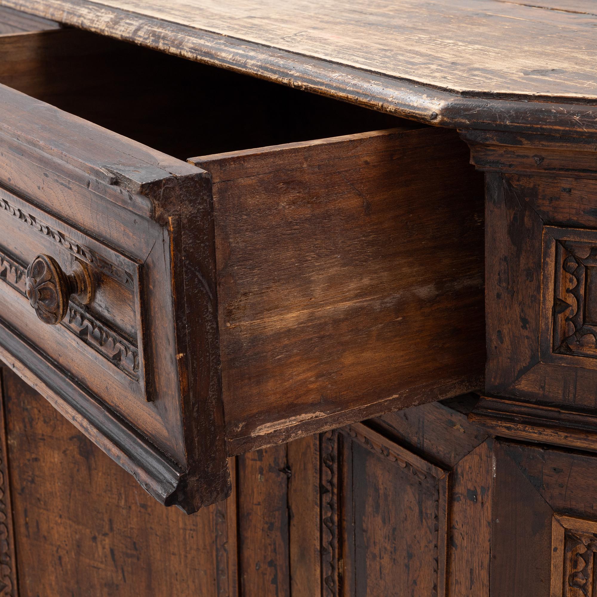 A 19th century buffet.