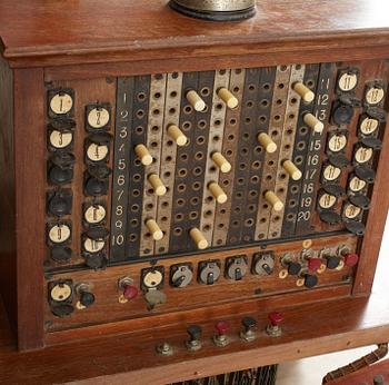 TELEFONVÄXEL, 1900-talets första hälft.