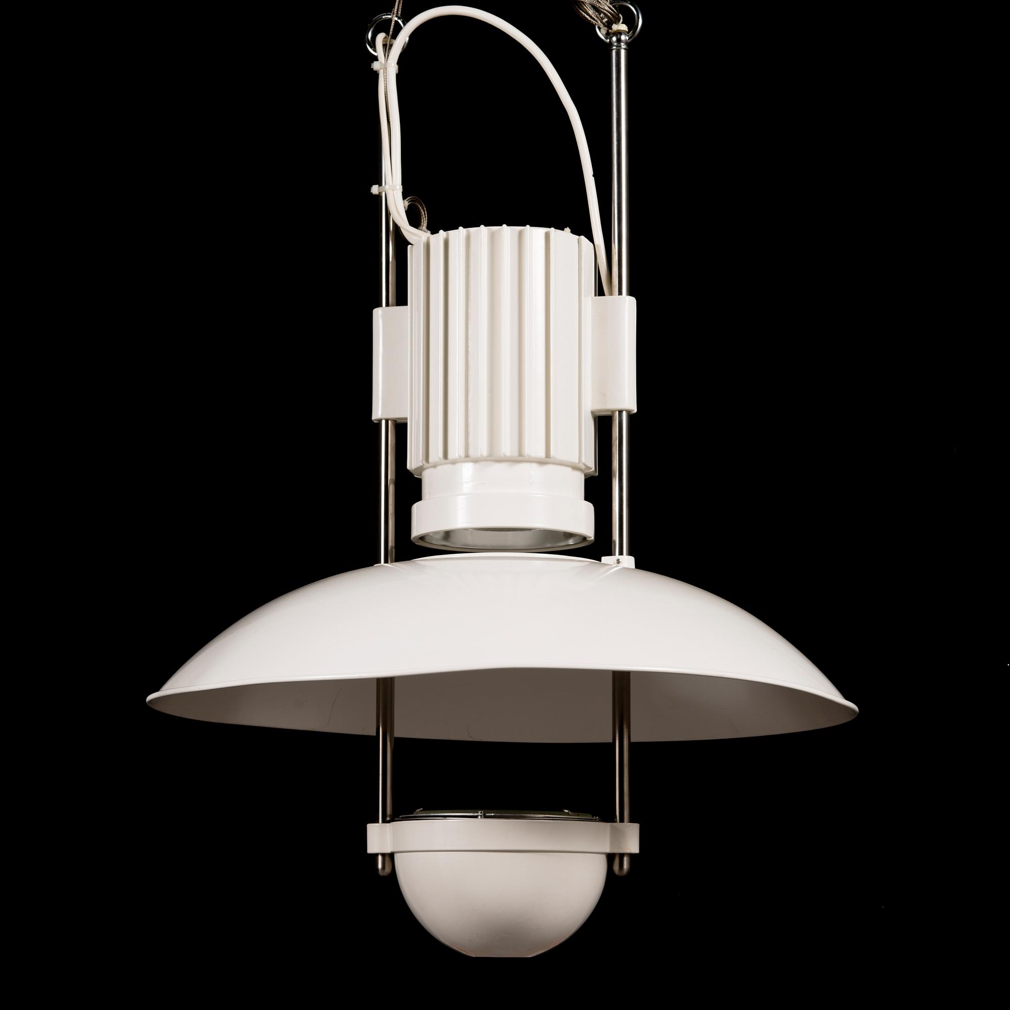 LOUIS POULSEN, an 'Airport Pendel' light designed in 1991 for Munichs airport.