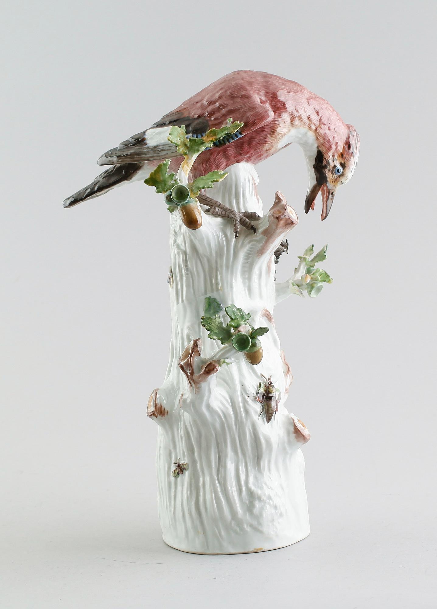 FIGURIN, porslin, Meissen, sannolikt 1800-tal.