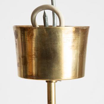 Carl Fagerlund, Ceiling lamps, a pair, Orrefors, second half of the 20th century.