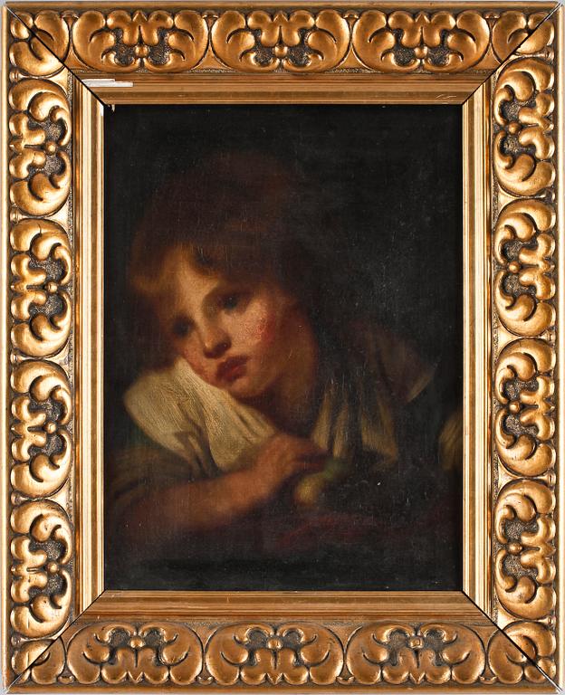 OKÄND KONSTNÄR, olja på duk, 1800-tal.