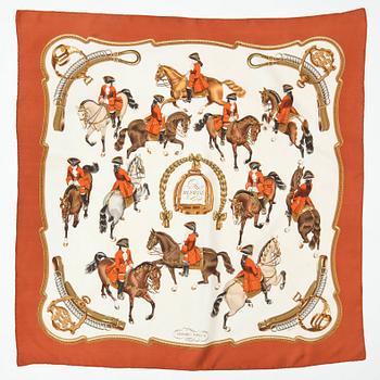 HERMÈS, a silk scarf, "Reprise".