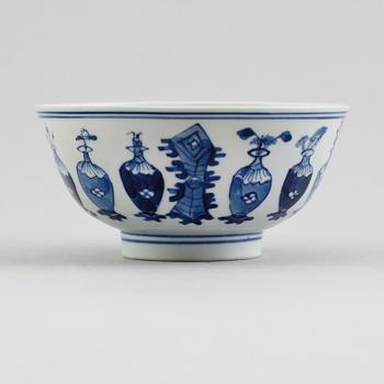 SKÅL, porslin, Kina, sannolik 1900-talets första hälft.
