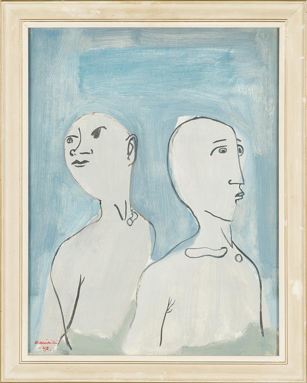 Otto Mäkilä, "Naamiot" (The Masks).