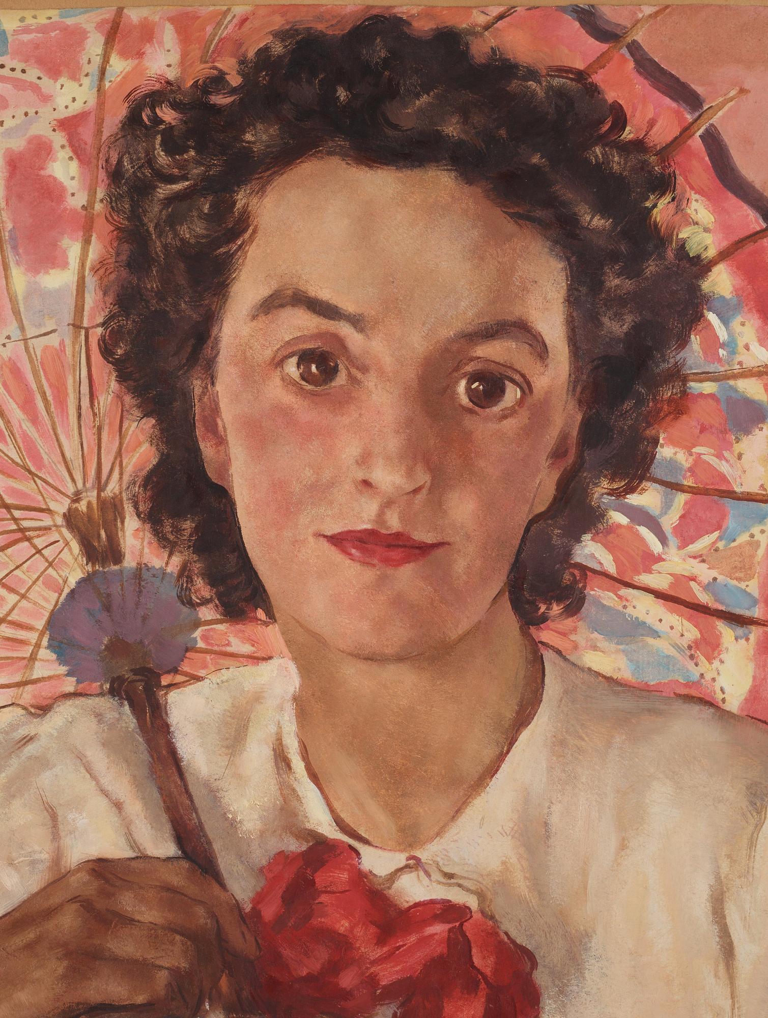 Lotte Laserstein, Nora med parasollet.