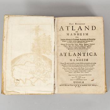 First volume of Rudbeck’s Atlantica, 1679.