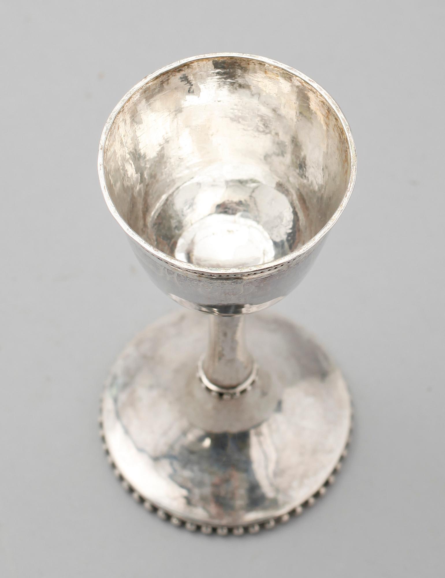SUPKOPP, silver, Anders Hjulström, Köping 1795. Vikt ca 64 g.