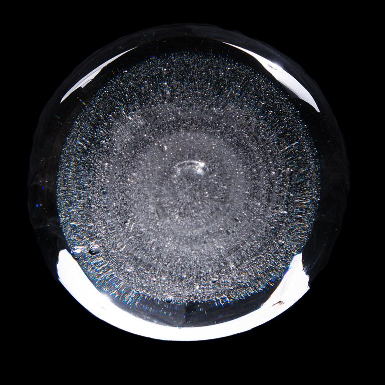 TIMO SARPANEVA, A glass sculpture signed Timo Sarpaneva 1984.