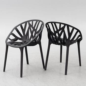 Ronan & Erwan Bouroullec, armchairs, 4 pcs, "Vegetale Chair", Vitra.