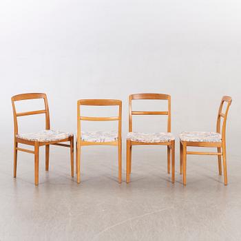 MATBORD SAMT FYRA STOLAR, Möbelfabriken Linden, Horda, 1960-tal.