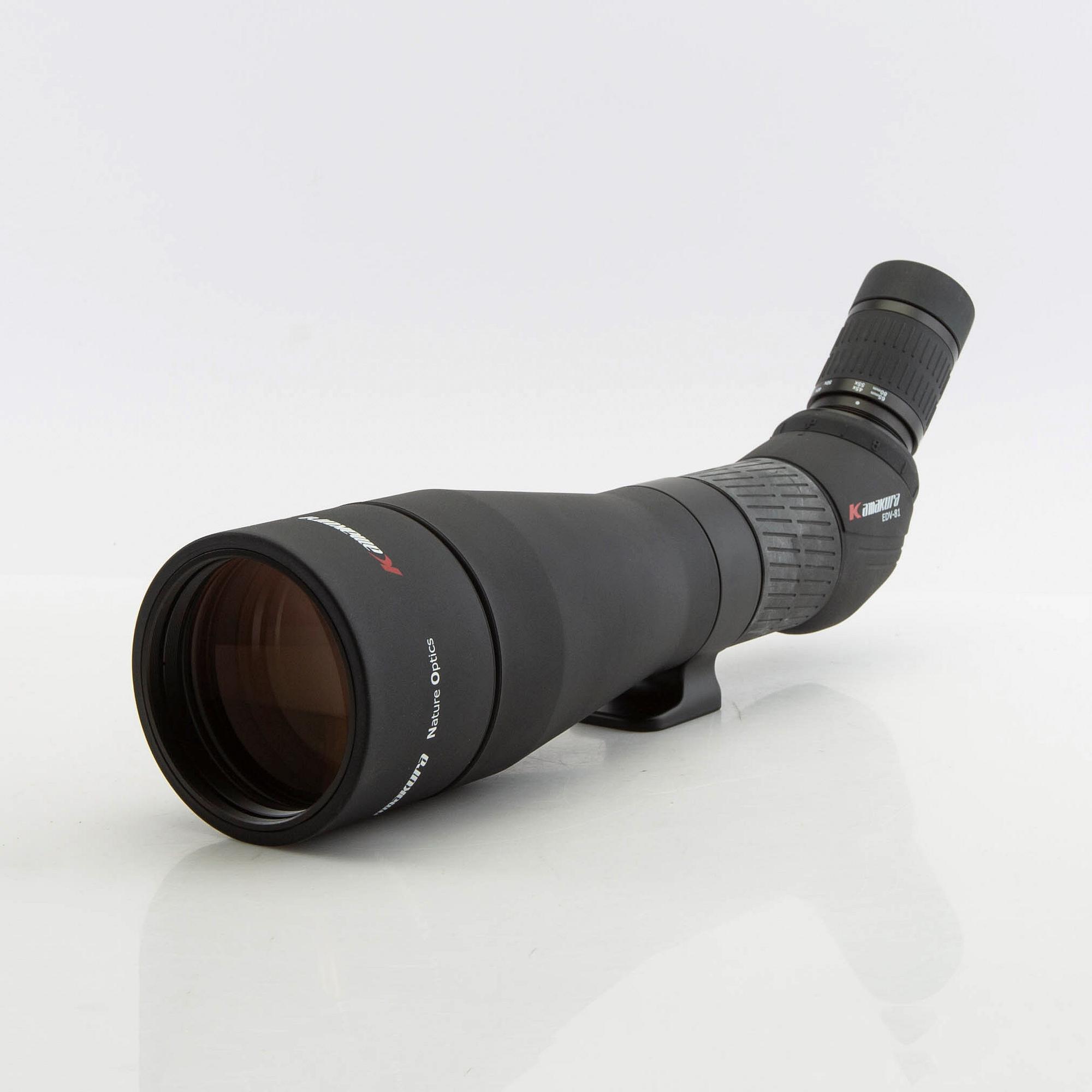 Kamakura EDV-81 spotting scope with tripod, Japan.