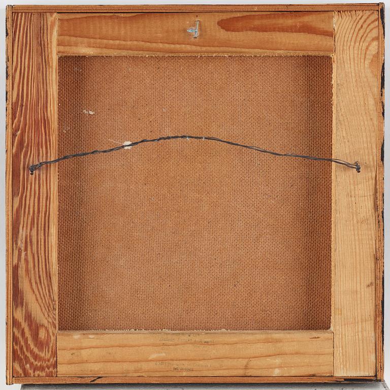 Jerzy Duda-Gracz, oil on Masonite panel, Signed Duda Gracz and dated -25.