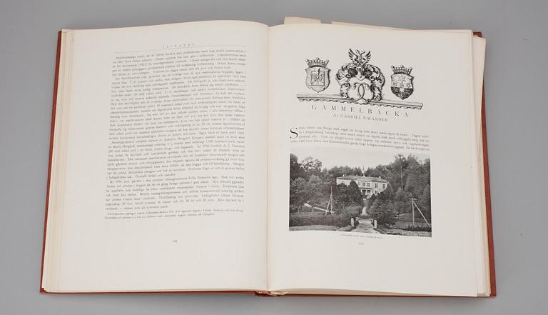 BÖCKER, 3 st, Herrgårdar i Finland, Söderstöms & Co Förlagsaktiebolag, Helsingfors 1928.