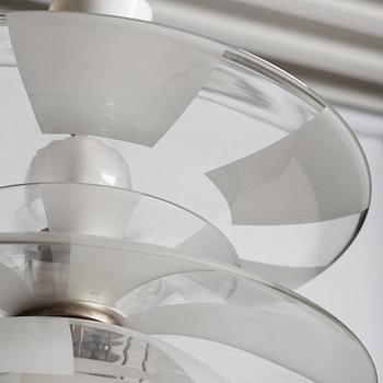 Poul Henningsen, "Septima 5" ceiling light, Louis Poulsen, Denmark ca 1929.
